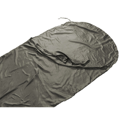 One Size Relags Unisex Basic Nature Mummy Sleeping Bag Liner – Grey Blend